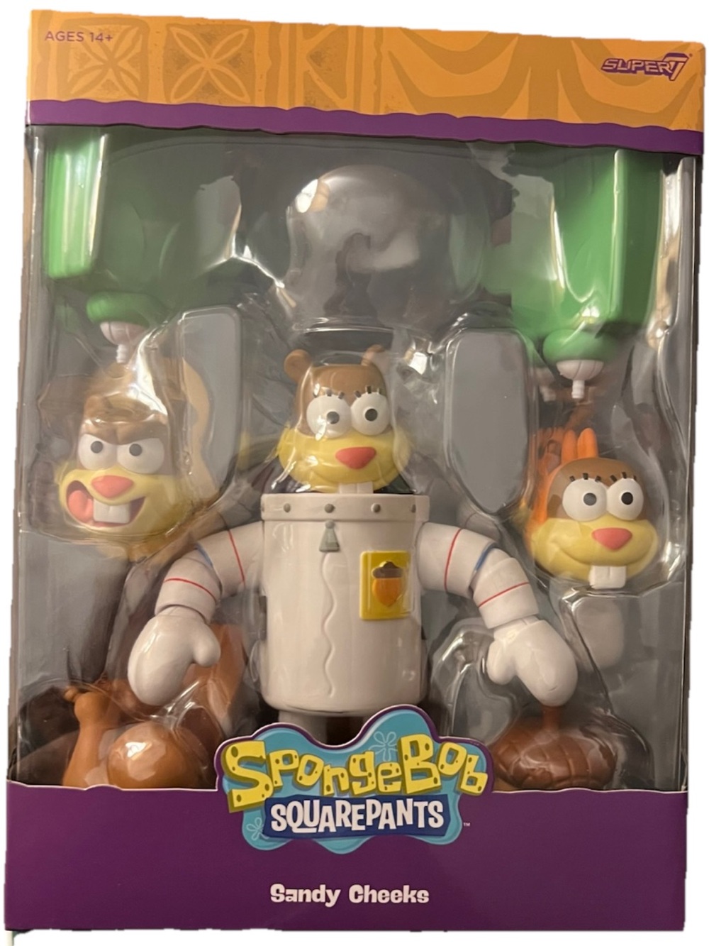 SpongeBob SquarePants Sandy Cheeks 7” Super7 Ultimates Figure
